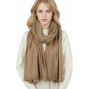 Swat Pany Scarf For Women Winter Pashmina Shawls For Women Wedding Shawls-Bronze